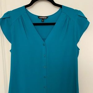 Express short sleeve blouse